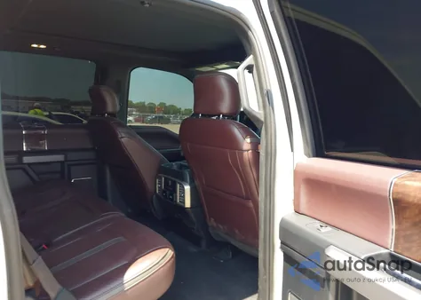 2017 Ford F-150 Platinum из США, поврежденный, VIN 1FTEW1EG1HFA33307